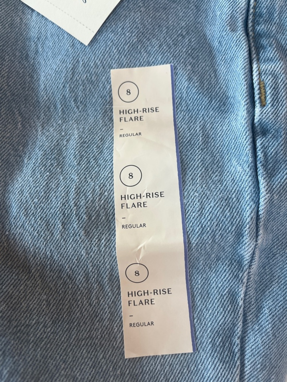 Modern Light Blue Women's Flared Jeans - Picture 2 of 9